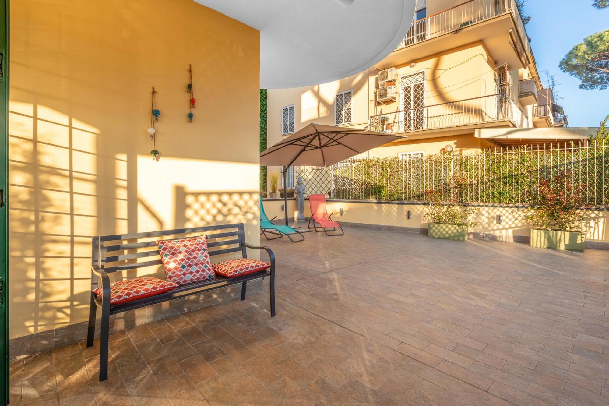 Conca D'Oro Terrace Apartment Rome Exterior photo